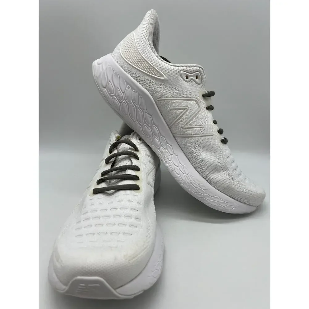 New Balance Fresh Foam X 1080v12 White Arctic Fox Running Shoes Men's Size 12D